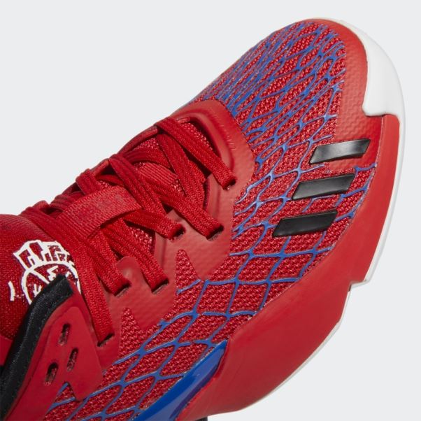 Bleu Super D.o.n. Numéro 4 Chaussures De Basket Adidas