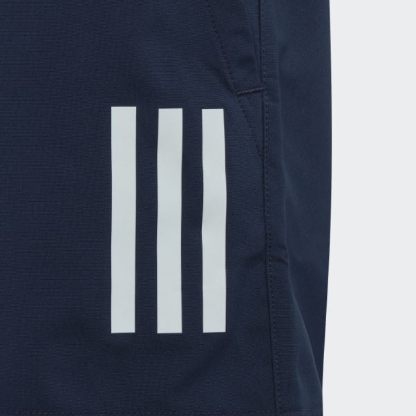 Short Club Tennis 3 Bandes Bleu Marine Adidas