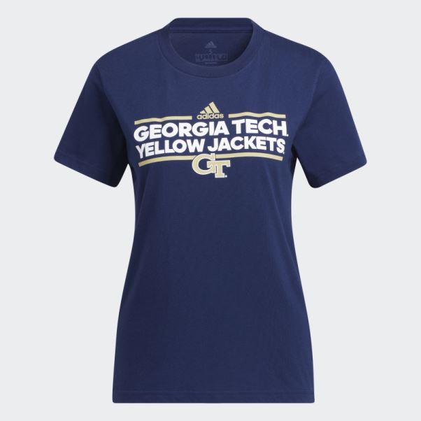 T-shirt à Manches Courtes Meneur De Jeu Bleu Marine Adidas