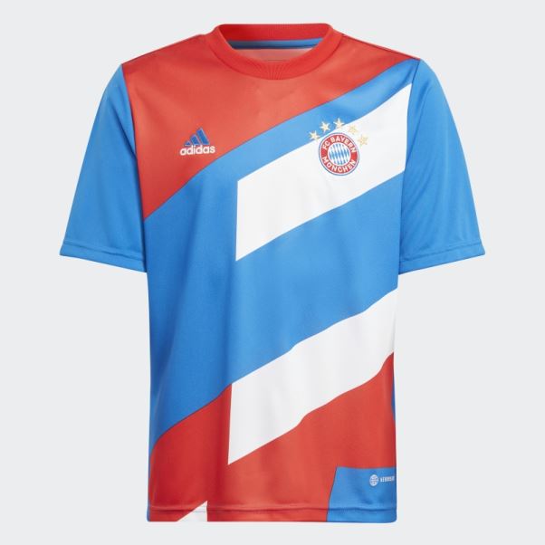 Maillot Pré-match Adidas Fc Bayern Rouge