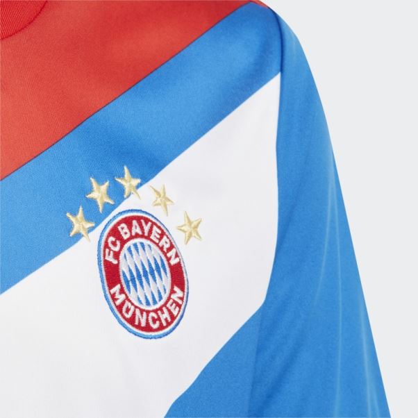 Maillot Pré-match Adidas Fc Bayern Rouge