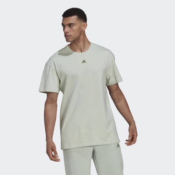 T-shirt à épaules Tombantes Adidas Essentials Feelvivid Vert