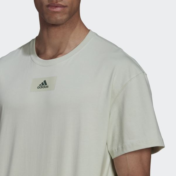 T-shirt à épaules Tombantes Adidas Essentials Feelvivid Vert