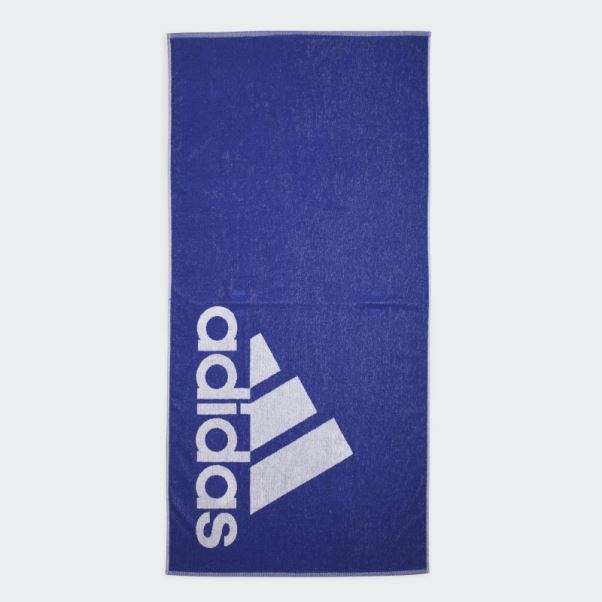 Serviette Adidas Mode Bleu Grand