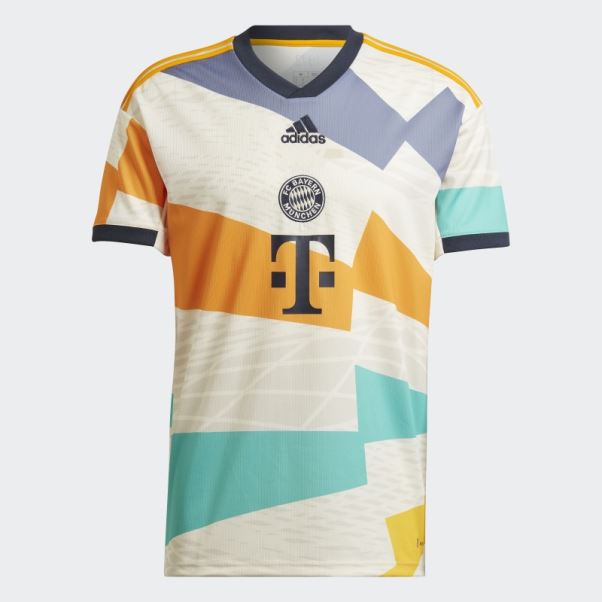 Maillot Fc Bayern 22/23 Quatrième Blanc Adidas élégant