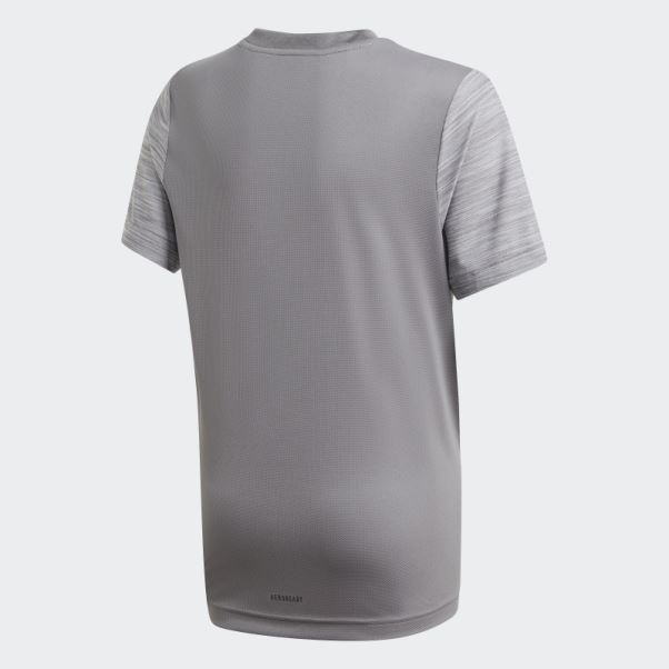 Tee Shirt Aeroready Chiné Gris Adidas