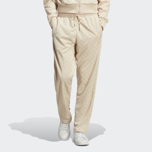 Pantalon De Survêtement à Monogramme Graphique Sable Adidas