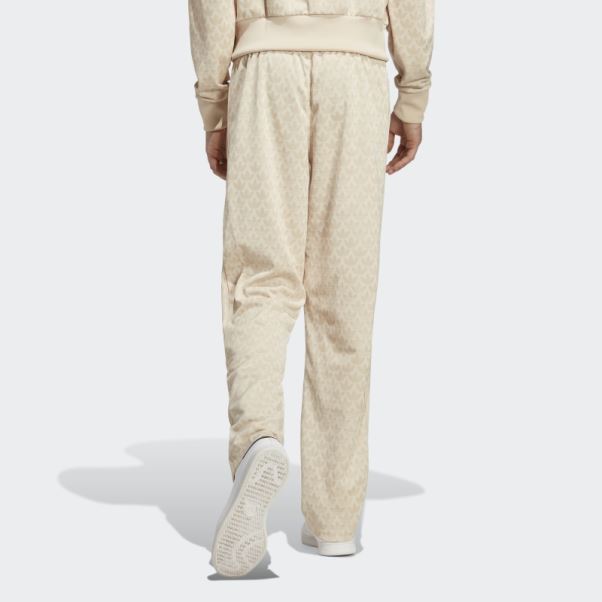 Pantalon De Jogging Graphique Monogramme Adidas Sable