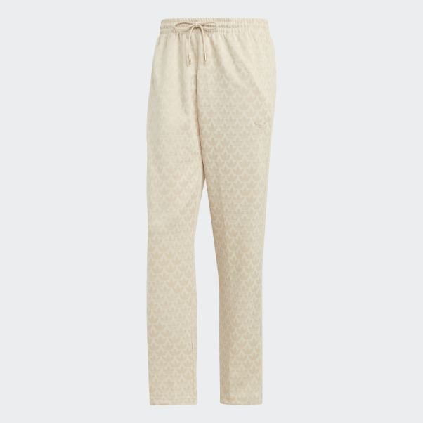Pantalon De Jogging Graphique Monogramme Adidas Sable