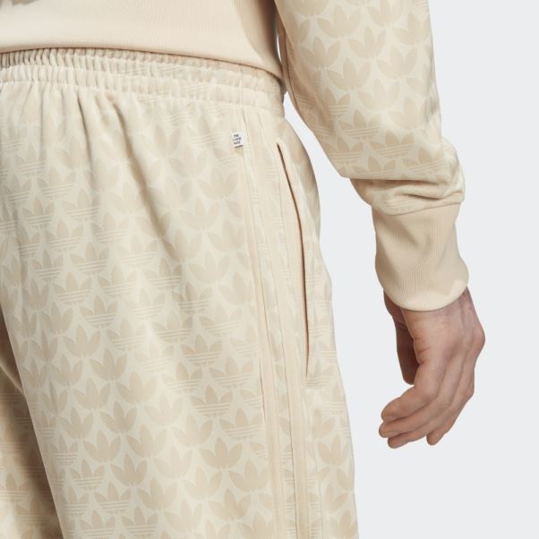 Pantalon De Jogging Graphique Monogramme Adidas Sable