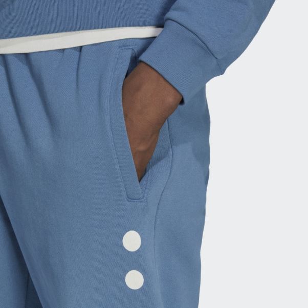 Pantalon De Survêtement à Logo Reclaim Adidas Bleu Altéré