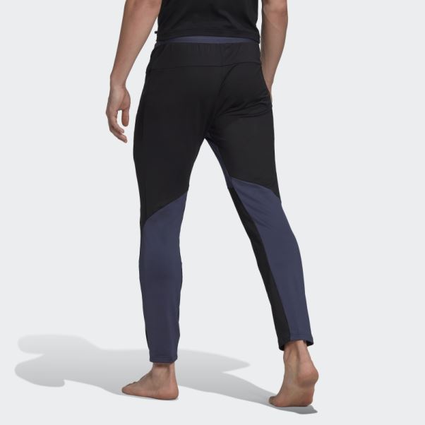 Pantalon De Jogging Aeroready Yoga 7/8 Bleu Marine Adidas