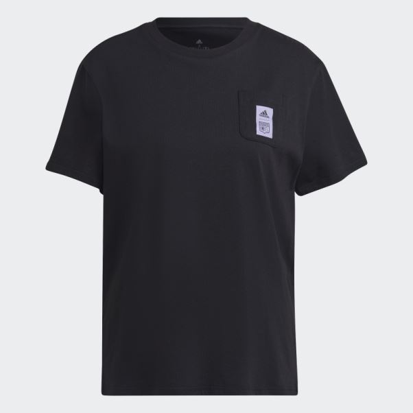 T-shirt Adidas Olympique Lyonnais Noir