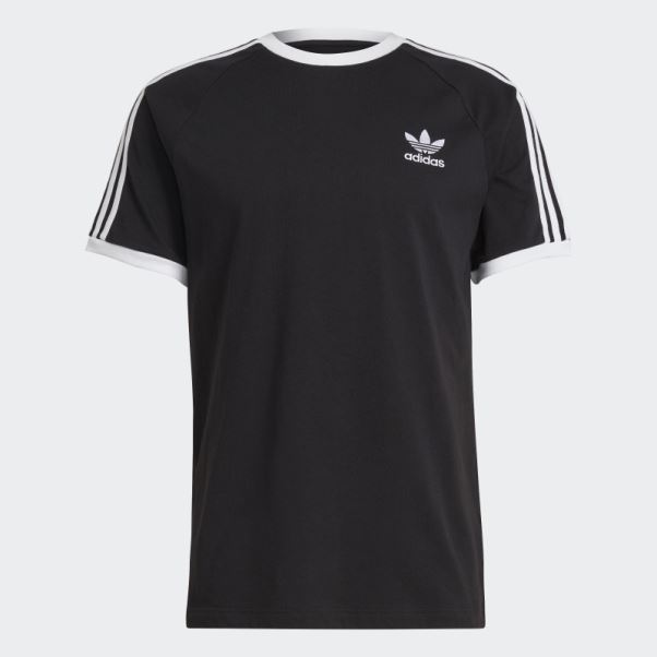 T-shirt Adidas Adicolor Classics à 3 Bandes Noir