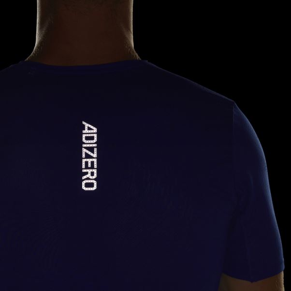 Tee Shirt Adizero Bleu Adidas