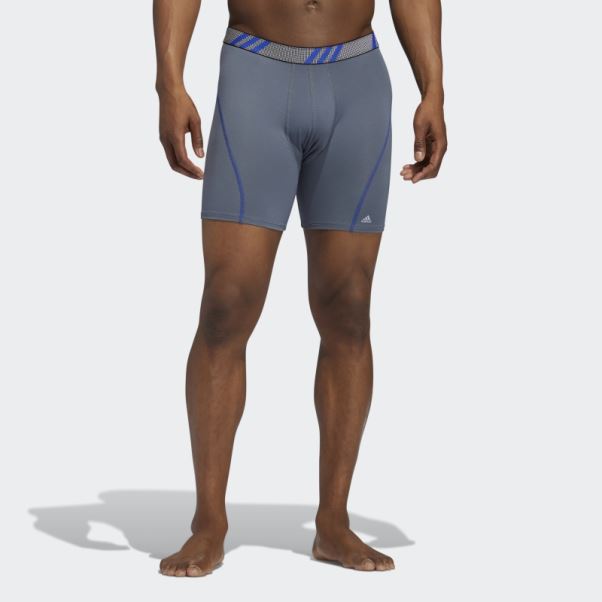 Boxer Performance Mesh 3 Paires Adidas Gris Moyen