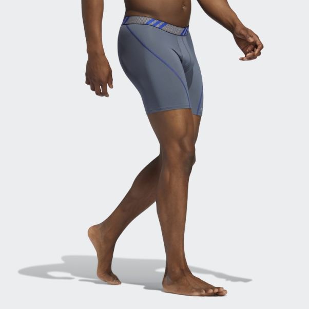 Boxer Performance Mesh 3 Paires Adidas Gris Moyen
