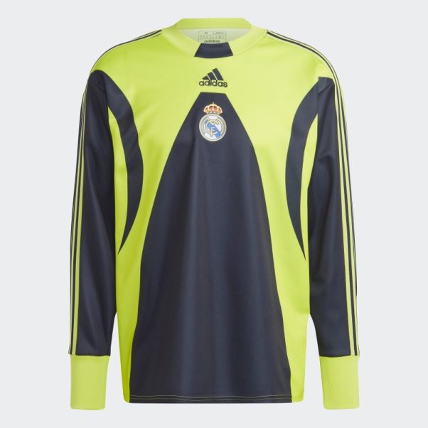 Maillot De Gardien De But Iconique Du Real Madrid Adidas Bleu Nuit