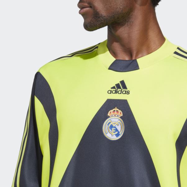 Maillot De Gardien De But Iconique Du Real Madrid Adidas Bleu Nuit