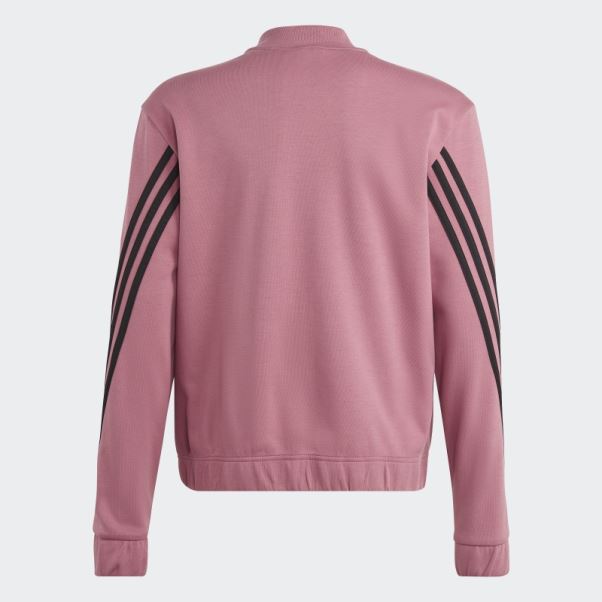 Survêtement Adidas Future Icon Rose à 3 Bandes