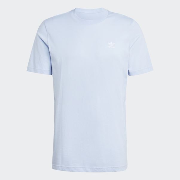 T-shirt Essentiel Trèfle Adidas Bleu Aube