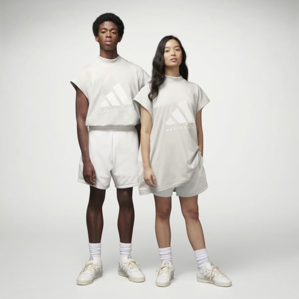 T-shirt Sans Manches Adidas Basketball En Aluminium