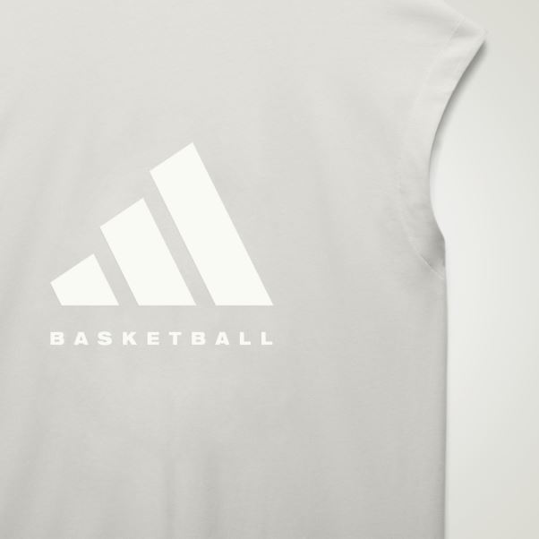 T-shirt Sans Manches Adidas Basketball Chaud En Aluminium