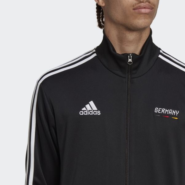 Adidas Coupe Du Monde Fifa 2022 Allemagne Crew Track Top Noir