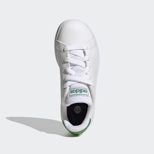 Avantage Lifestyle Court Lace Chaussures Adidas Blanc