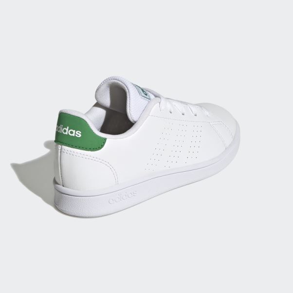 Avantage Lifestyle Court Lace Chaussures Adidas Blanc