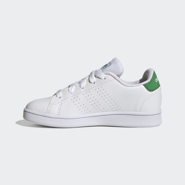 Chaussures Adidas Avantage Lifestyle Court Lace Blanc