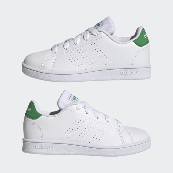 Chaussures Adidas Avantage Lifestyle Court Lace Blanc