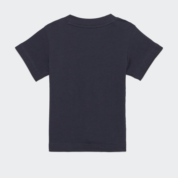 T-shirt Trèfle Bleu Marine Adidas