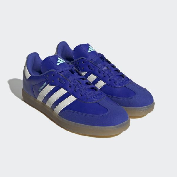 Adidas The Velosamba Chaussures De Cyclisme Vegan Bleu