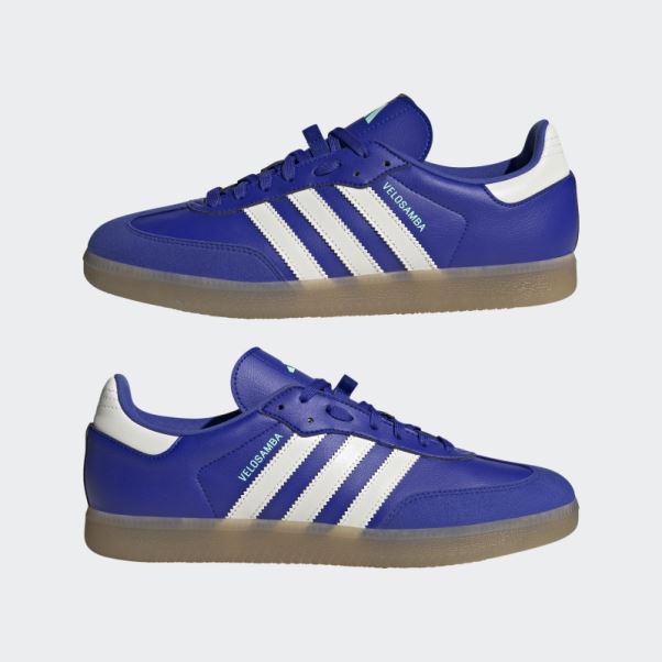 Adidas The Velosamba Chaussures De Cyclisme Vegan Bleu