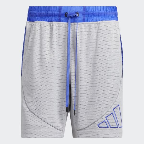 Daniel Patrick X Adidas Hoops Short En Maille Gris Mode