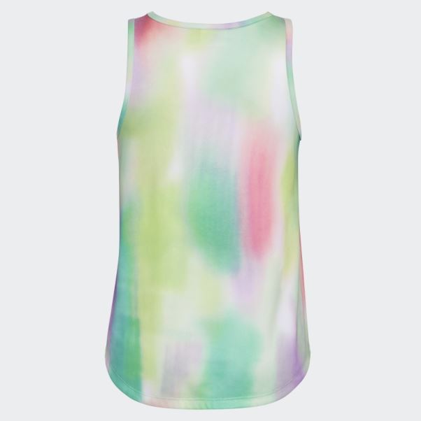 Débardeur à Ourlet Arrondi Imprimé Sur L'ensemble Mint Rush Adidas