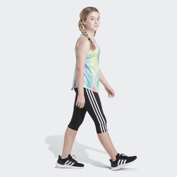 Débardeur à Ourlet Arrondi Imprimé Sur L'ensemble Mint Rush Adidas