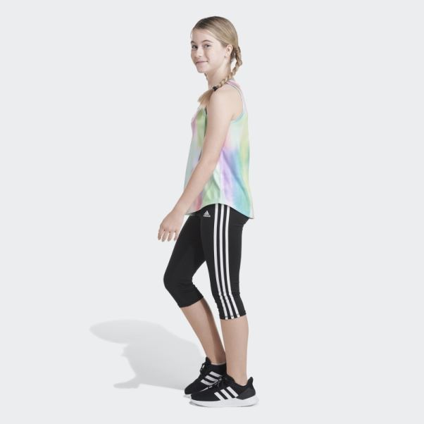 Débardeur à Ourlet Arrondi Imprimé Sur L'ensemble Mint Rush Adidas