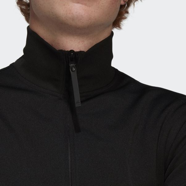 Adidas Noir Survêtement Ajusté à 3 Bandes
