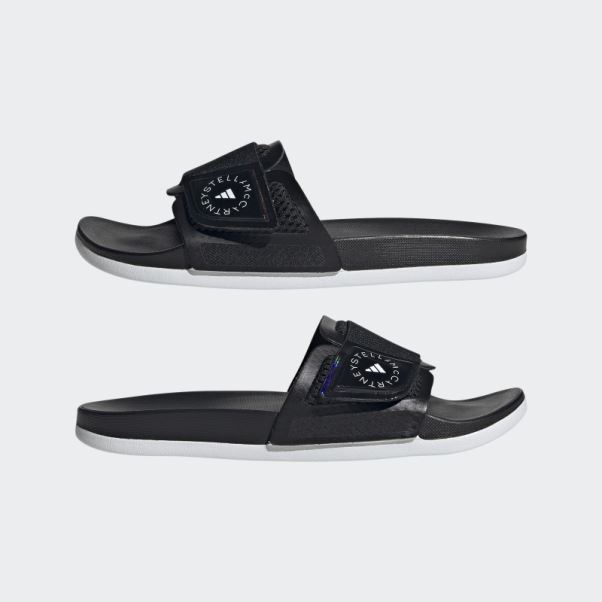 Claquettes Adidas By Stella Mccartney Noires Mode