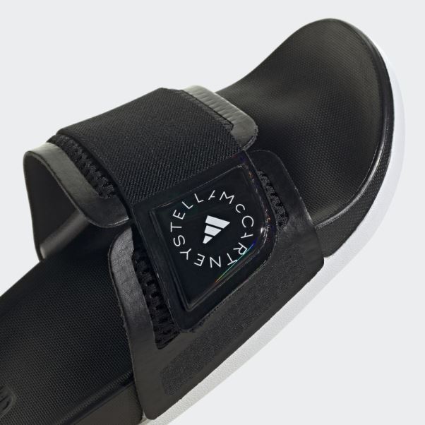 Claquettes Adidas By Stella Mccartney Noires Mode