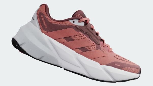 Adistar Chaussures De Course Adidas Rouge
