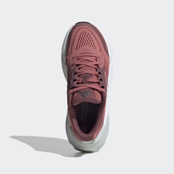 Adistar Chaussures De Course Adidas Rouge
