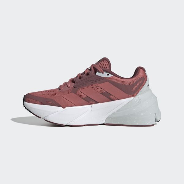Adistar Chaussures De Course Adidas Rouge