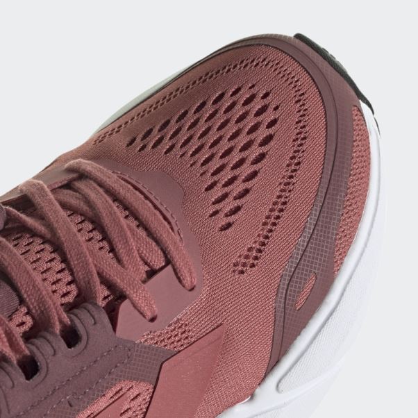 Adistar Chaussures De Course Adidas Rouge
