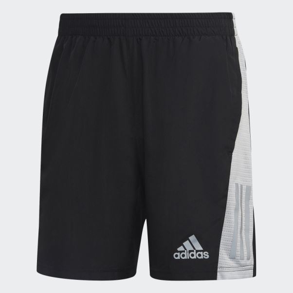 Adidas Possède Le Short De Course Blanc