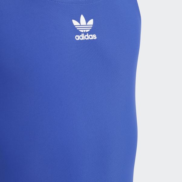 Maillot De Bain Original Adicolor 3 Bandes Bleu Adidas
