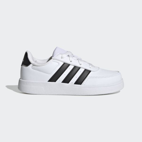Chaussures Adidas Breaknet Lifestyle Court Lace Blanches