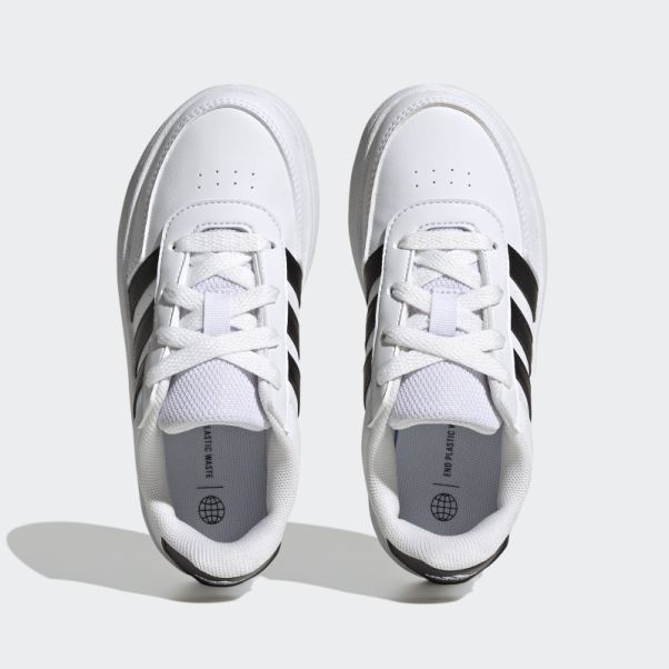 Chaussures Adidas Breaknet Lifestyle Court Lace Blanches